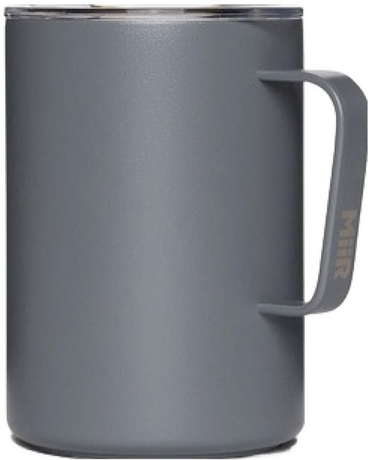 MiiR 슬라이드 뚜껑 캠프컵, 그레이 Basal, 473ml, 1개