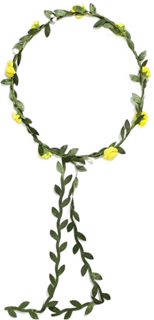 릴리드레스 엘프테일 화관 LFC15, 옐로우