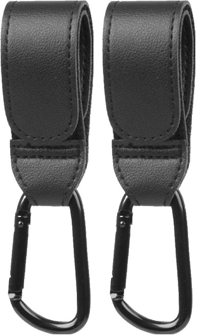 다용도 유모차 걸이, 블랙, 2개