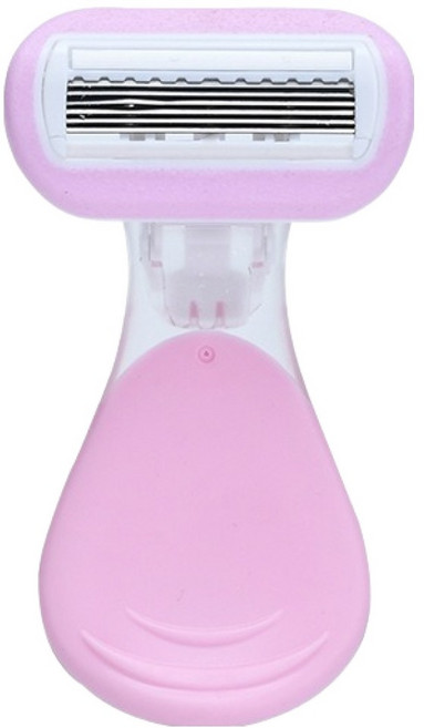 쏙쏙채움 겨드랑이 제모 여성용 면도기 핑크 11 x 7.8 cm, 1개, 1개입