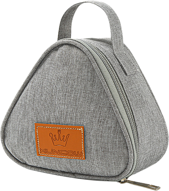 쿠미핸즈 휴대용 보온보냉가방, 그레이, 1개