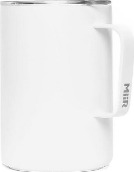 MiiR 슬라이드 뚜껑 캠프컵, 화이트, 473ml, 1개