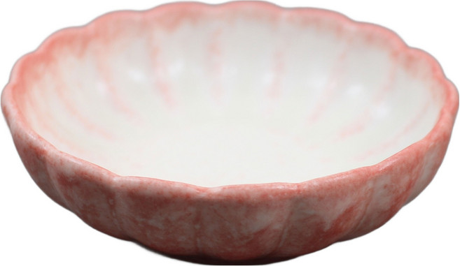 달소금 도자기 꽃종지, 핑크샤벳, 1개