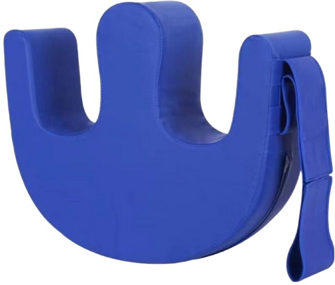 솔미온 환자 케어 침대 스트랩 쿠션 일반 블루, 1개