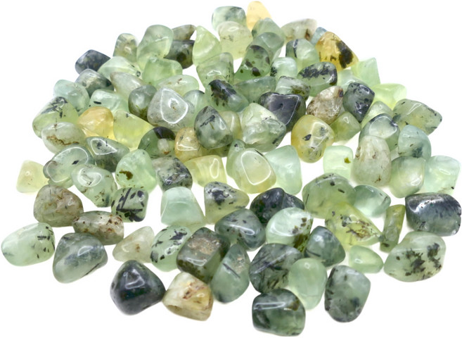 advance jewel 寶峻晶石館 葡萄石碎石 500g, 1包, 綠色