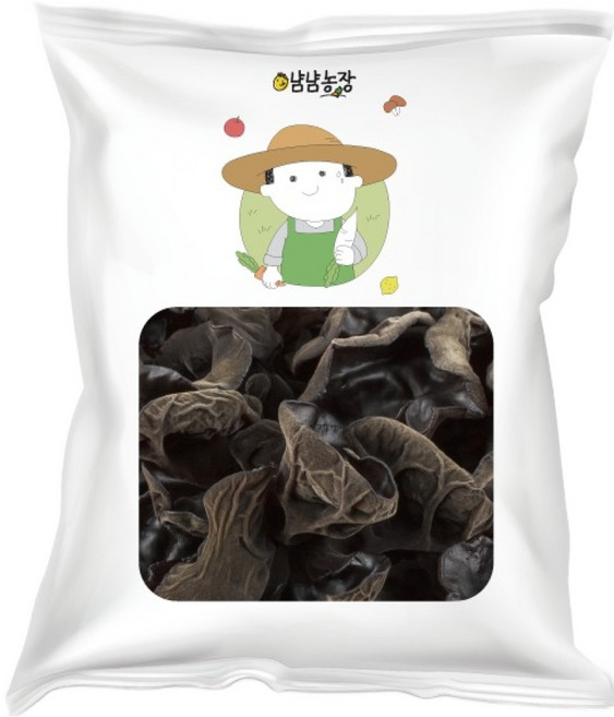 냠냠바다 냠냠농장 탱글탱글 건목이버섯, 1개, 250g