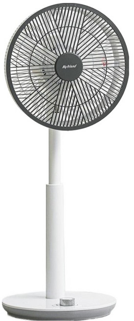 마이프랜드 프리윈드 저소음 가정용 충전식 스탠드 무선 선풍기, MF-120R
