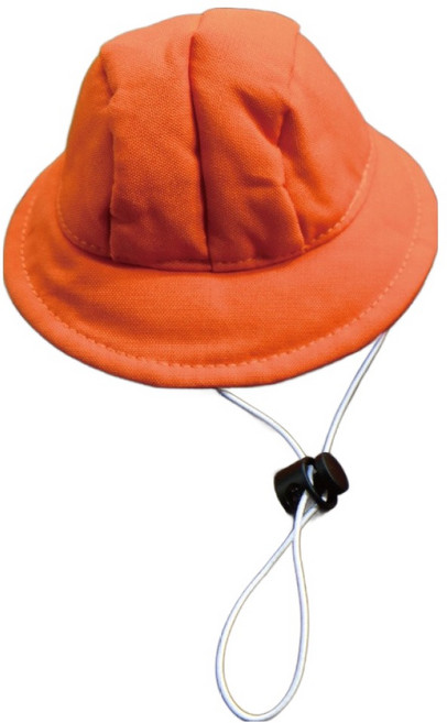 ZAZAZOO 狗民小帽 女款, 橘色, 1個