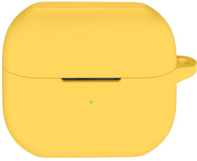 스테디얼 갤럭시 버즈3프로 실리콘 케이스, 엘로우, 1개