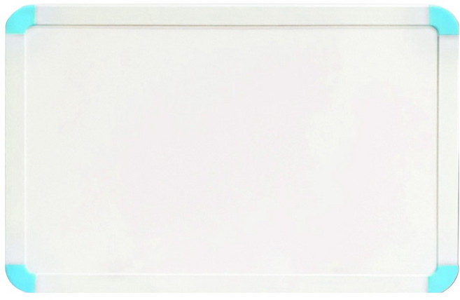 노르노르 메모 양면 지울수있는 A4 화이트보드 블루, 플라스틱