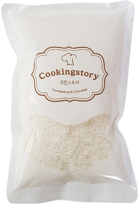 쿠킹스토리 건조 코코넛 슬라이스, 500g, 1개
