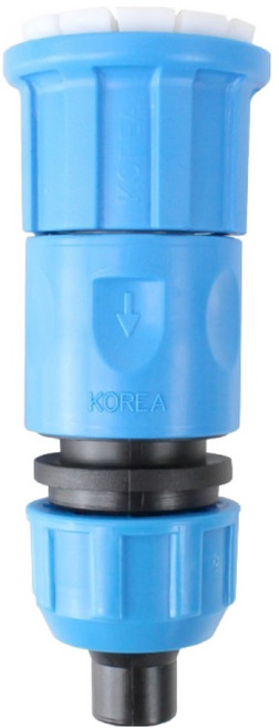 코텍스 원터치 수도연결구, 1개, 혼합색상