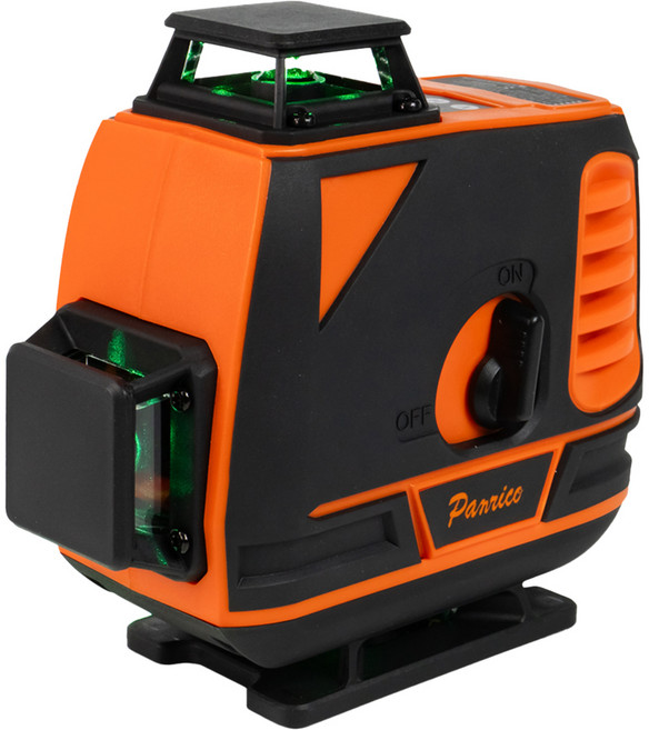 PANRICO 百利世 4D 16線綠光雷射水平儀/墨線儀, 1組