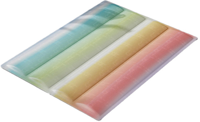 레드퍼피 반려동물 레인보우 쿨매트, 1개