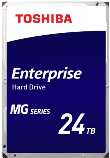 TOSHIBA 東芝 Enterprise 7200RPM CMR 方式 512MB 緩衝硬碟 HDD, 24TB, MG11ACA24TE