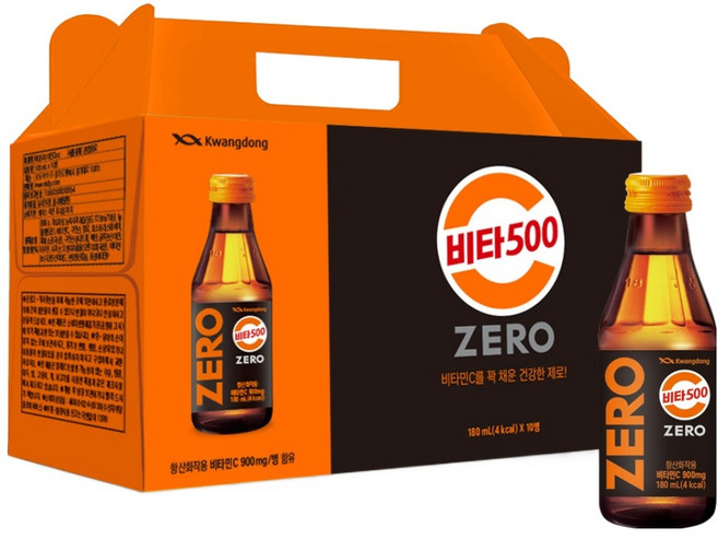 비타500 제로, 180ml, 10개