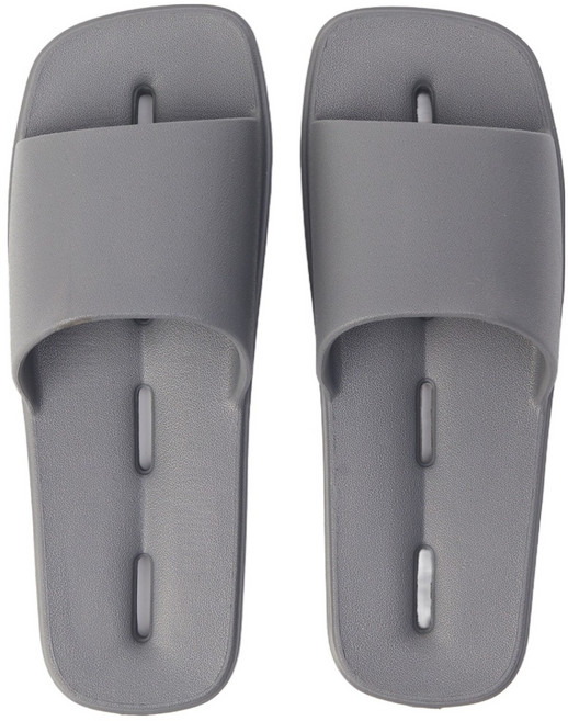 JAJU 물빠짐 욕실화, 그레이