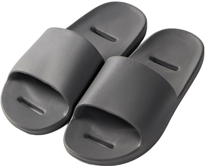 JAJU 미끄럼 방지 욕실화, 그레이, 1개