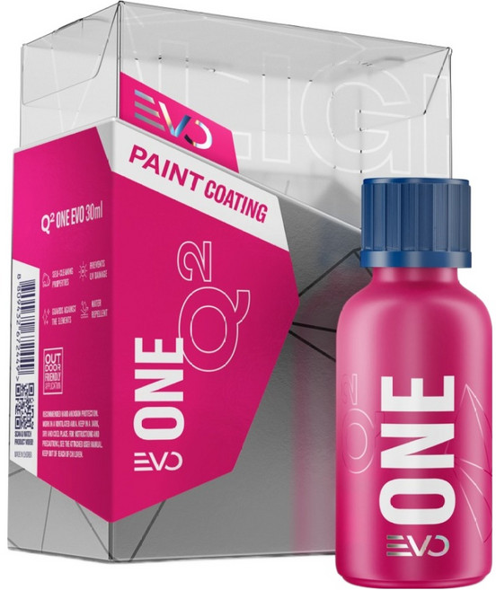 기온쿼츠 원 EVO 자동차 유리막 세라믹 광택 발수코팅제, 1개, 30ml
