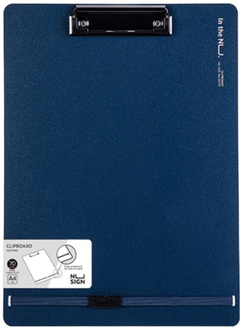 누사인 밴드형 클립보드, 네이비, 1개