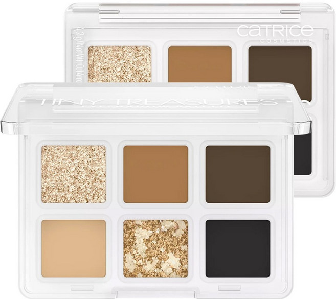 캐트리스 타이니 트레져스 아이섀도우 팔레트 4.2g, 010호 에브리데이 에센셜, 1개