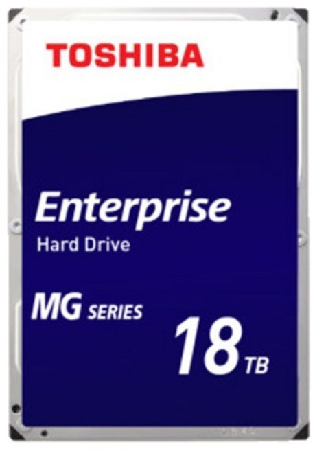 TOSHIBA 東芝 Enterprise 企業級 7200RPM CMR模式 512MB緩衝區 硬碟, MG09ACA18TE, 18TB