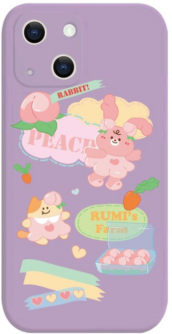 핫티몰 러블리 루미의 복숭아농장 휴대폰 케이스