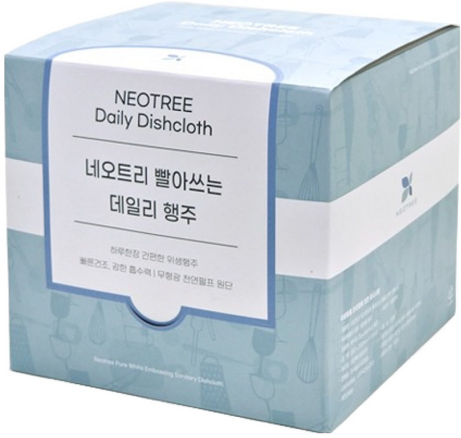 네오트리 빨아쓰는 데일리 위생행주, 50개입, 1개