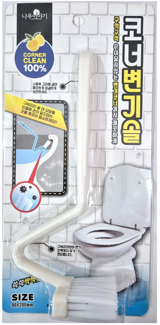 나무이야기 욕실청소 코너변기솔, 1개