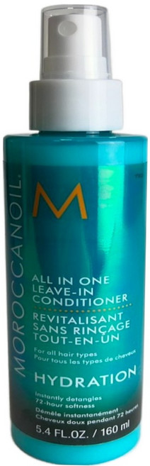 MOROCCANOIL 摩洛哥優油 台灣公司貨 高效保濕噴霧 髮絲保濕 柔順光澤 免沖洗, 160ml, 1瓶