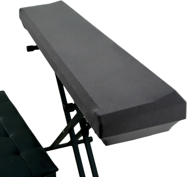 픽앤홈 고급 디지털 피아노 덮개 110~135cm x 30~45cm, 회색, 1개