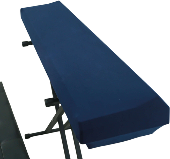 픽앤홈 고급 디지털 피아노 덮개 138~160cm x 30~45cm, 남색, 1개