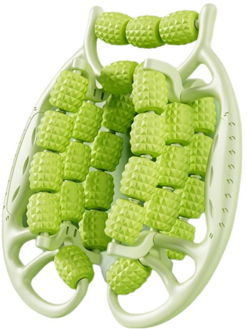 Omilu 종아리 다리 롤러 마사지기, 그린, 1개