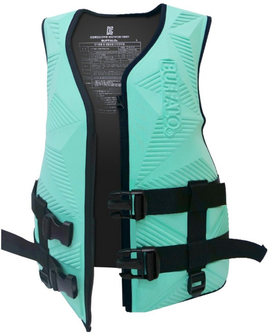 버팔로구명조끼 입체형 성형, 민트