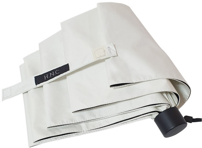 에이치엔씨 UV차단 초경량 심플 암막 3단 수동 우양산