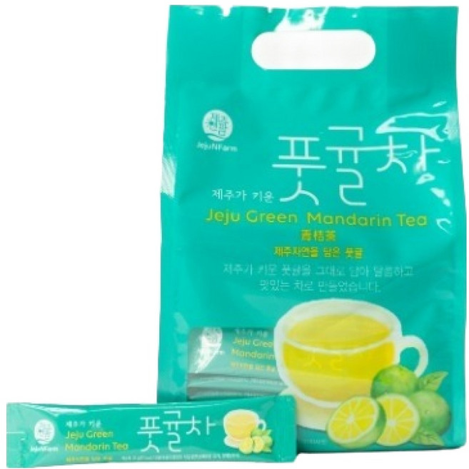 제주앤팜 제주가 키운 풋귤차 스틱, 1개, 25g