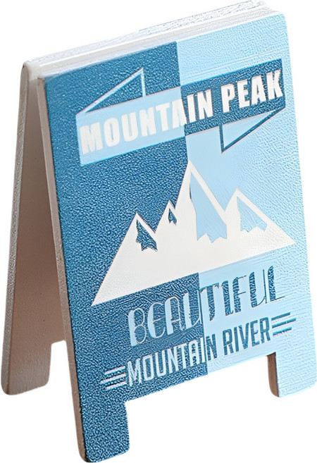 로시테라 사무실 카페 귀여운 메모 홀더, 마운틴, 1개