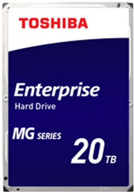 TOSHIBA 東芝 Enterprise 7200RPM CMR方式 512MB緩衝區 企業級硬碟, MG10ACA20TE, 20TB