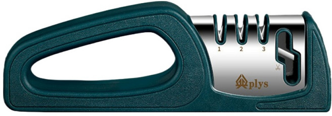 비엠디자인 모던한 칼갈이 4단, 그린, 1개