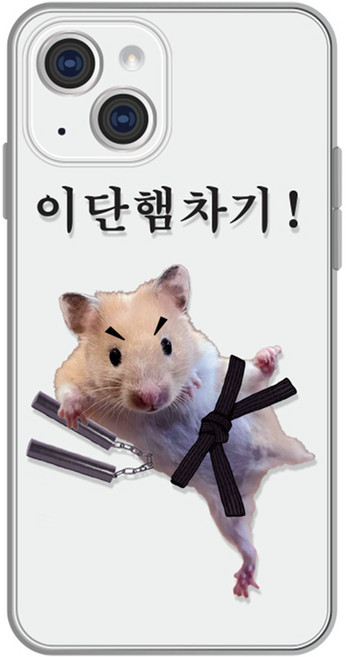 hottmall 跆拳道倉鼠印花手機殼 MOA1036