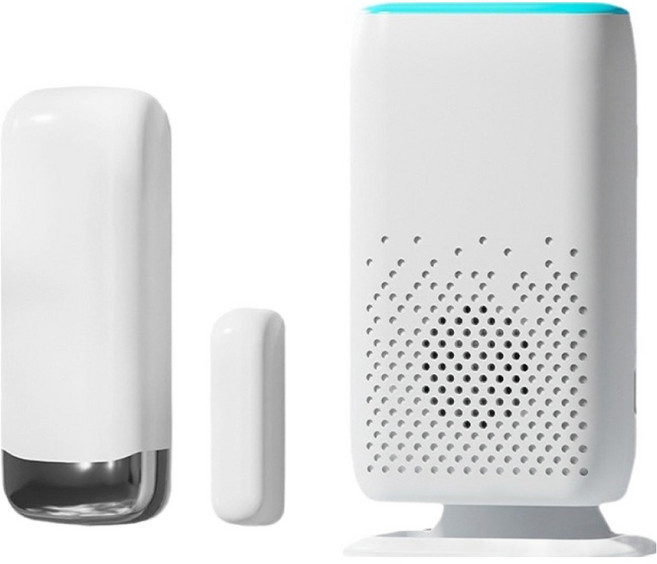 ANTIAN 無線門鈴開門報警器/超市冰櫃冰箱開門提醒器/無線門鈴/防賊提示器, 1個