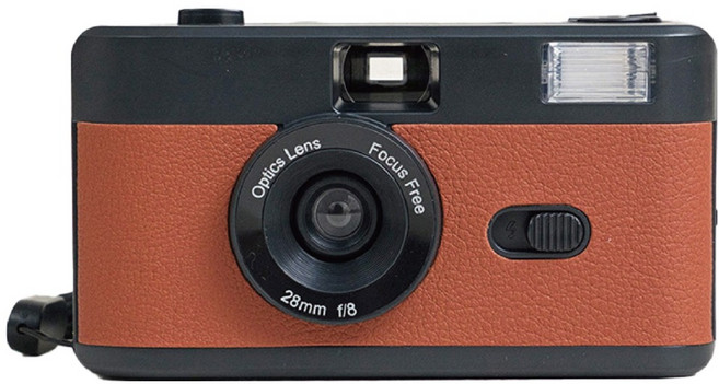 Boston 潮玩復古底片相機 摩卡棕, F99, 1個