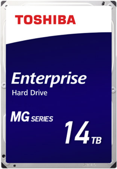 TOSHIBA 東芝 Enterprise 7200RPM CMR模式 512MB緩衝區 企業級硬碟, MG09ACA14TE, 14TB