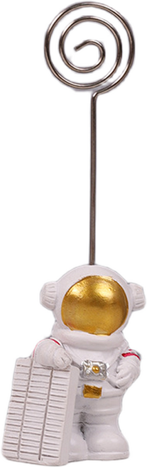 DULU 우주여행 명함꽂이 타입8 화이트 태양광패널, 1개