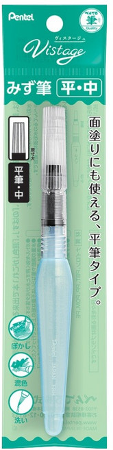 펜텔 아쿠아 브러쉬 평붓 FRH-MH, 평붓M, 1개