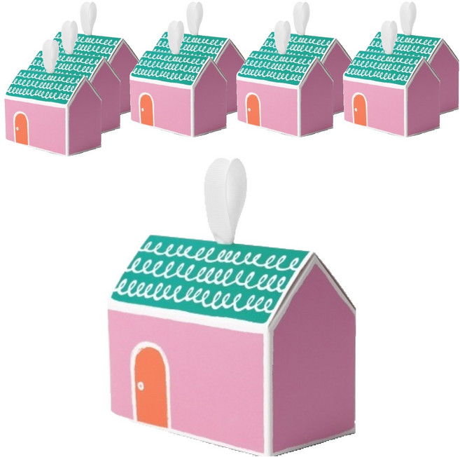 헬로우모리스 초록지붕 하우스박스, 혼합색상, 10개