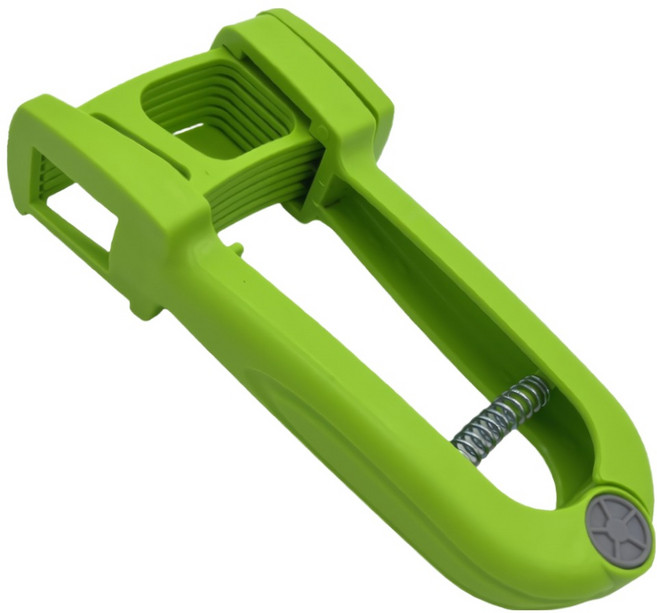 로이홈 마늘 채칼 슬라이스 다지기, 그린, 1개