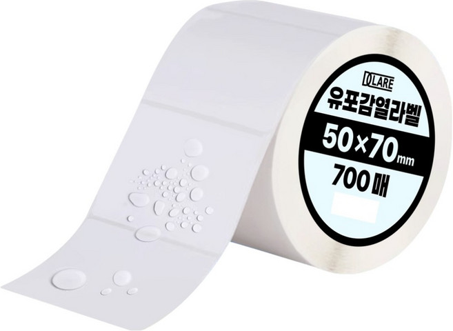 디클레어 유포감열 라벨지 바코드 프린터용 700p, 1개
