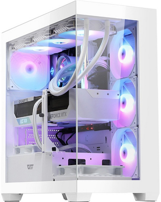 퍼플랩 2025 게임용 조립PC 라이젠7 라이젠 9000 시리즈 지포스 RTX 5080 AX98-RX580V, 라이젠7-9800X3D, 32GB, 1TB, Free DOS