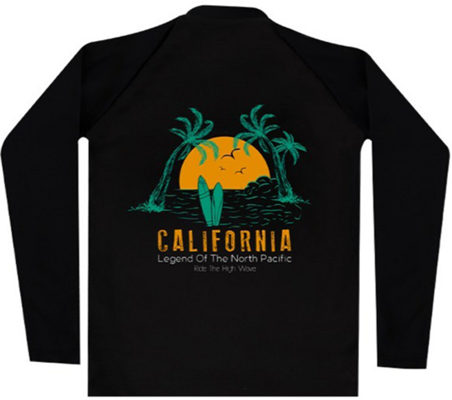 아쿠아티카 아동용 래쉬가드 상의 AQA386